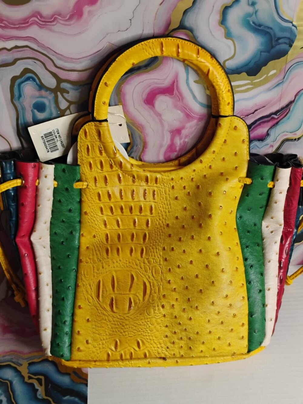 Multi color purse